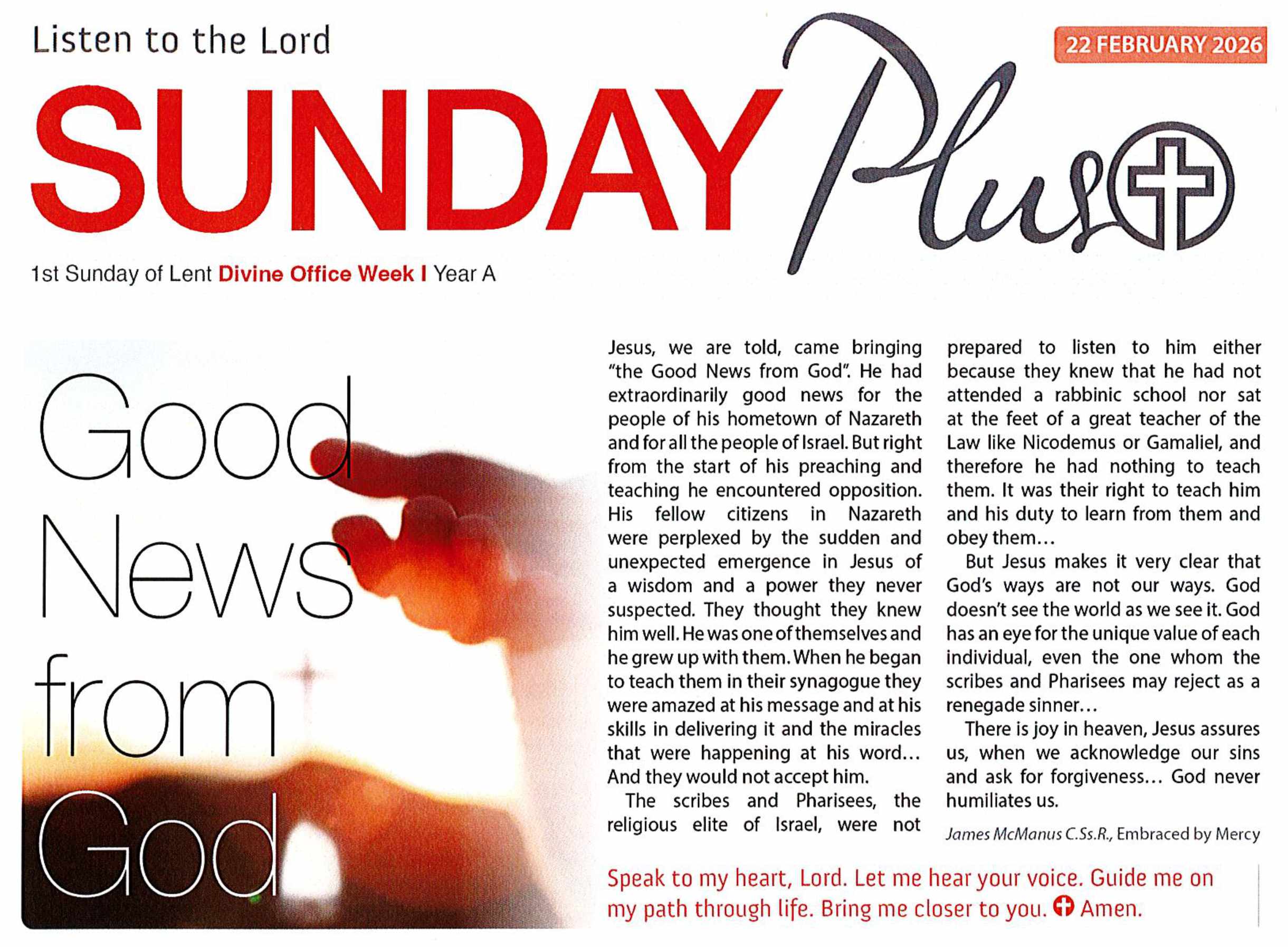 HOME 3 Sunday Plus Picture 22 February 2026