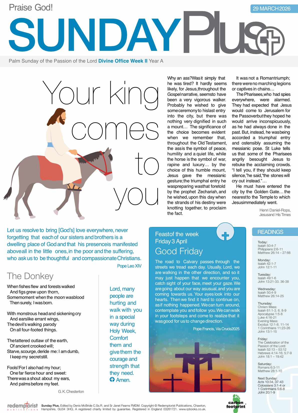 Sunday Plus 29 03 2026