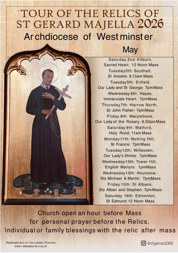 St Gerard Majella 2026