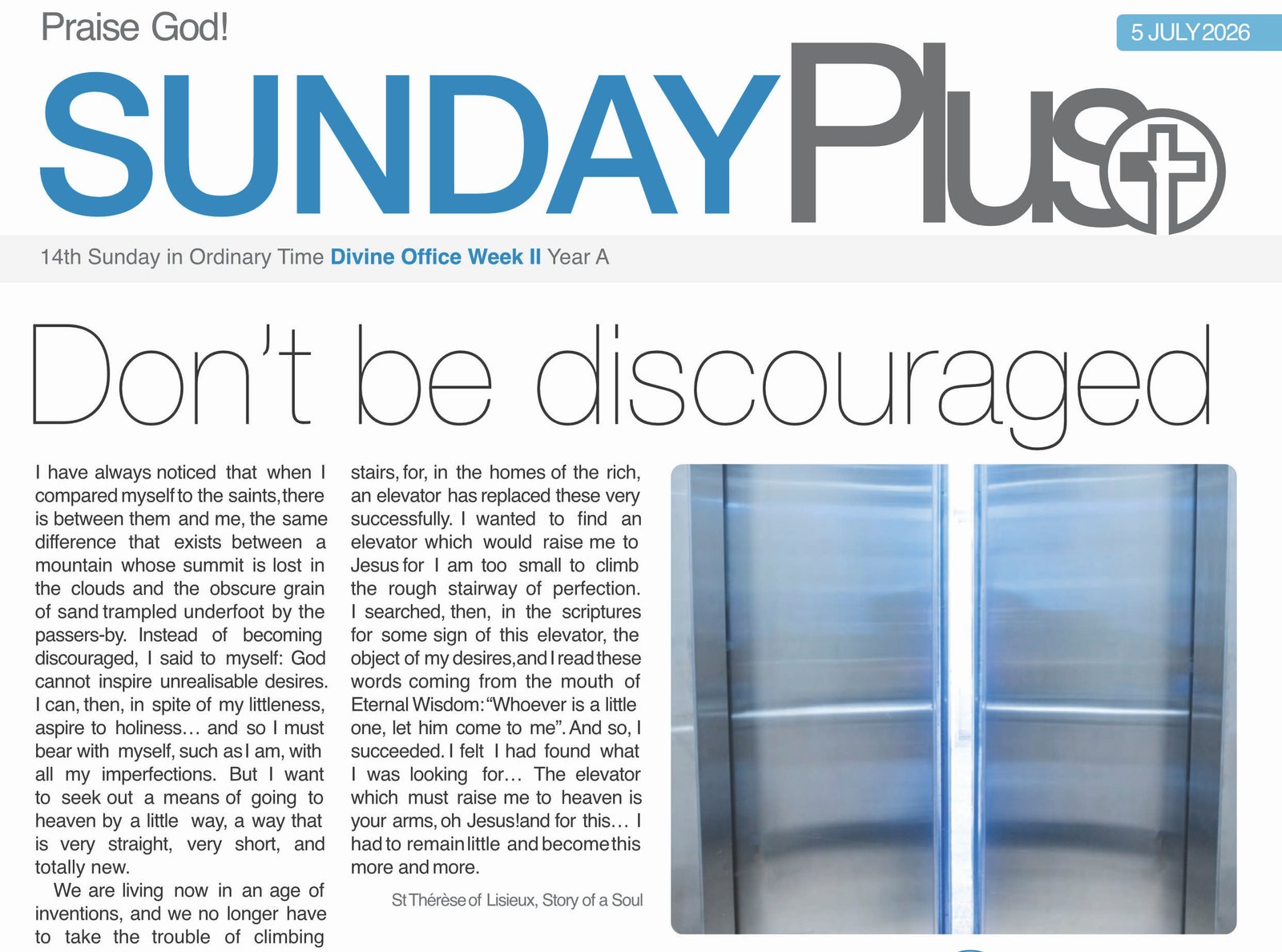 Sunday Plus Picture 05 07 2026